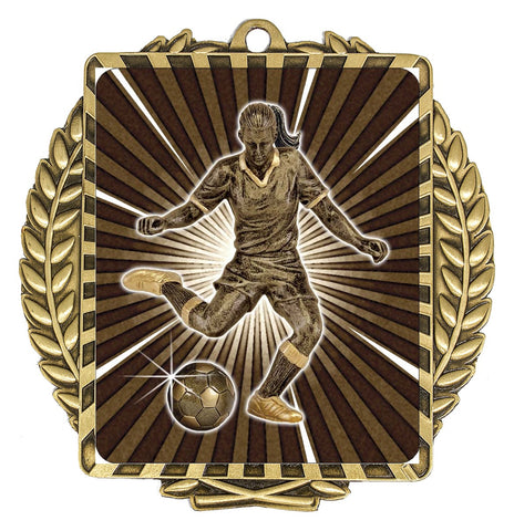 Soccer - Lynx Wreath Medal (Female Player)