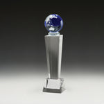 Blue Globe Crystal Tower - BG142