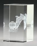 Soccer - 3D Crystal Award