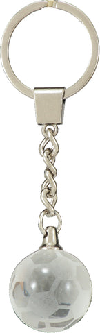 Soccer - Crystal Key-Ring