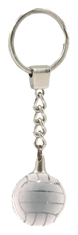 Netball - Crystal Key-Ring