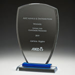 Blue Shield Glass - GB390