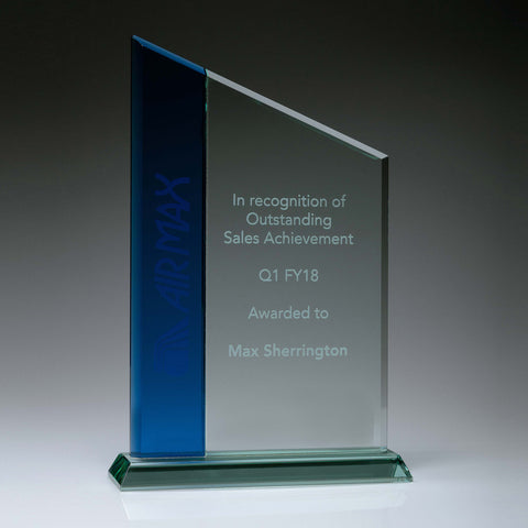 Blue Jade Peak Glass - GB402