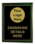 Green Timber Plaque