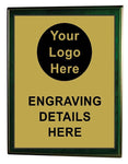 Green Timber Plaque