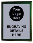 Green Timber Plaque