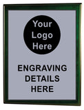 Green Timber Plaque