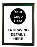 Green Timber Plaque