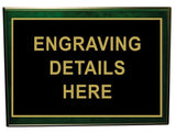 Green Timber Plaque