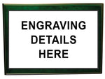Green Timber Plaque