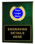 Green Timber Plaque