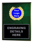 Green Timber Plaque