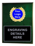 Green Timber Plaque
