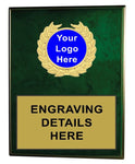 Green Timber Plaque