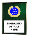 Green Timber Plaque
