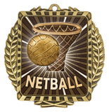 Netball - Lynx Wreath Medal (Theme)