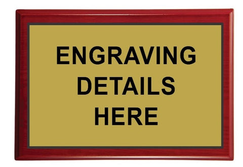 Cherry Timber Plaque