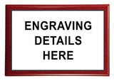 Cherry Timber Plaque